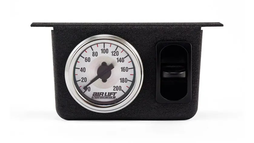 Single Needle Gauge Panel W/ One Paddle Switch