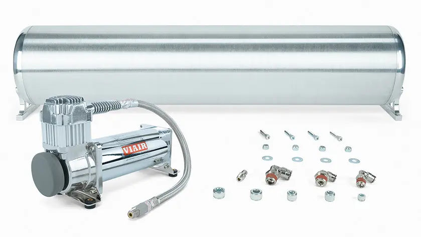 28" FLO Tank & 444C Chrome Compressor