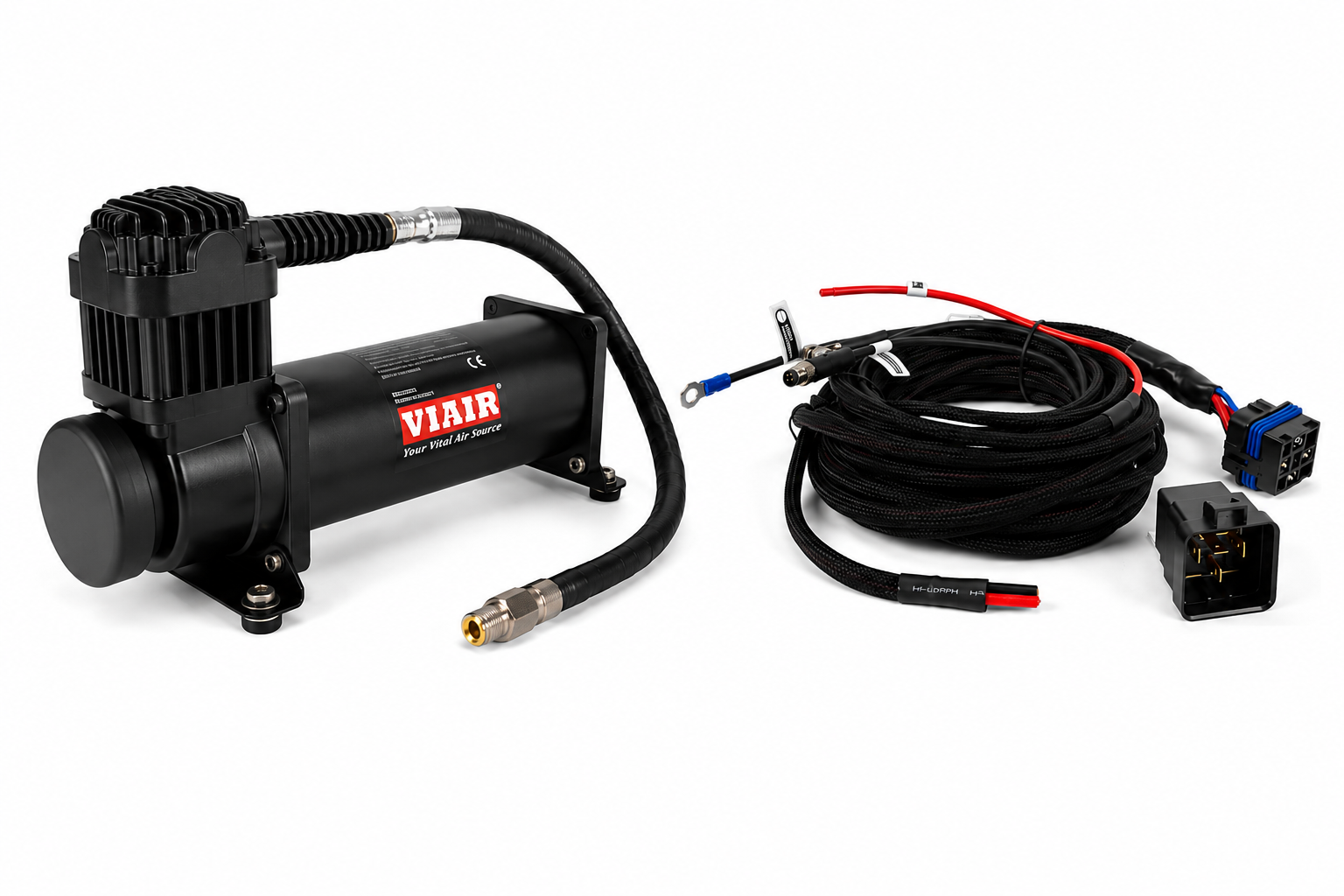 Maxload Secondary 444C Black Compressor & Secondary Harness